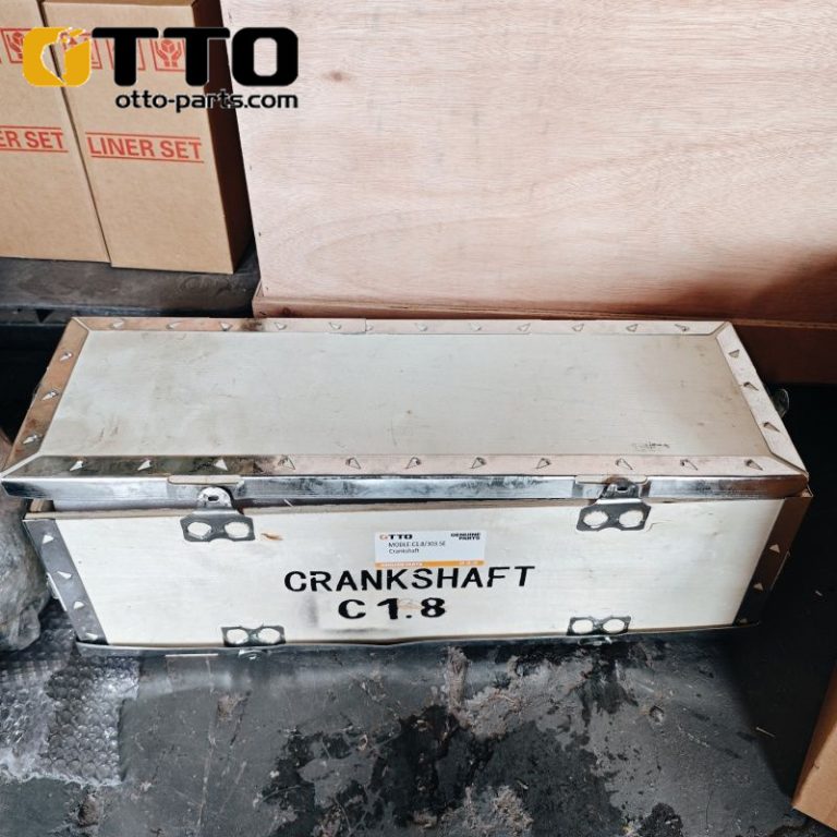 Детали строительной техники otto c1.8 коленвал дизельного двигателя для экскаватора 303.5e коленвал - Otto Excavator Parts
