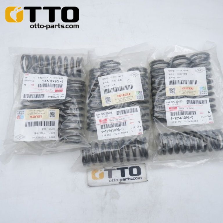 Детали экскаватора OTTO ZX450-3 6WG1 1125610930 1-12561093-0 Пружина клапана для ISUZU - Otto Excavator Parts