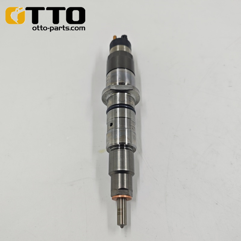 OTTO Топливная форсунка 0445120236 для экскаваторов Komatsu PC300-8, PC350-8 с двигателями 6D114 и Cummins QSC8.3. Запчасть Common Rail.