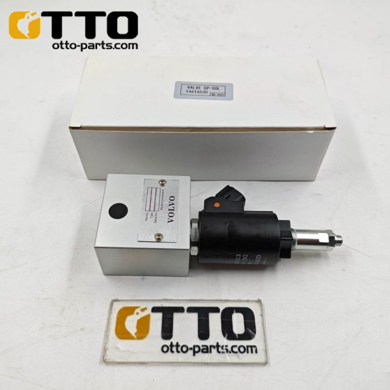 OTTO Электромагнитный клапан с седлом 14616530 для экскаваторов Komatsu PC200, PC210, PC220, PC240 (гидравлический электромагнитный клапан) - Otto Excavator Parts