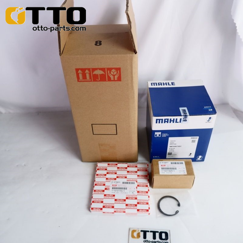 Otto 1878133924 1-87813392-4 Комплект вкладки цилиндров двигателя zx870-3 6wg1 Комплект для ремонта двигателя с поршневым кольцом