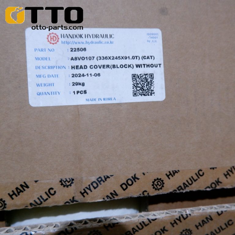 OTTO 1232013 Задняя крышка для гидравлического насоса Rexroth A8VO107, распределительная плита, запасные части для ремонта главного насоса экскаватора - Otto Excavator Parts