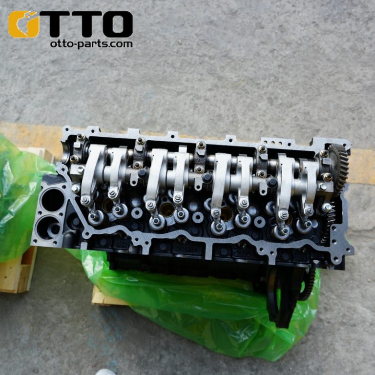 OTTO Длинная головка блока цилиндров для двигателя 4HK1, запасная часть головки блока цилиндров экскаватора, компонент головки блока цилиндров двигателя тяжелой техники - Otto Excavator Parts