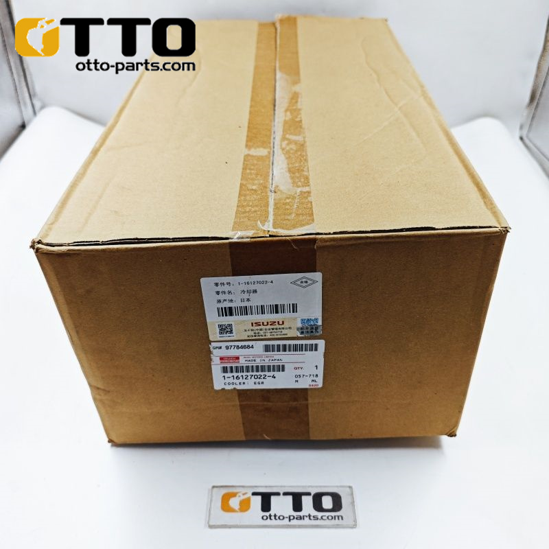 Otto zx470-3 cx800b детали экскаватора 1-16127022-4 1161270224 1161270220 1-16127022-0 масляный охладитель 6wg 1t egr охладитель для isuzu