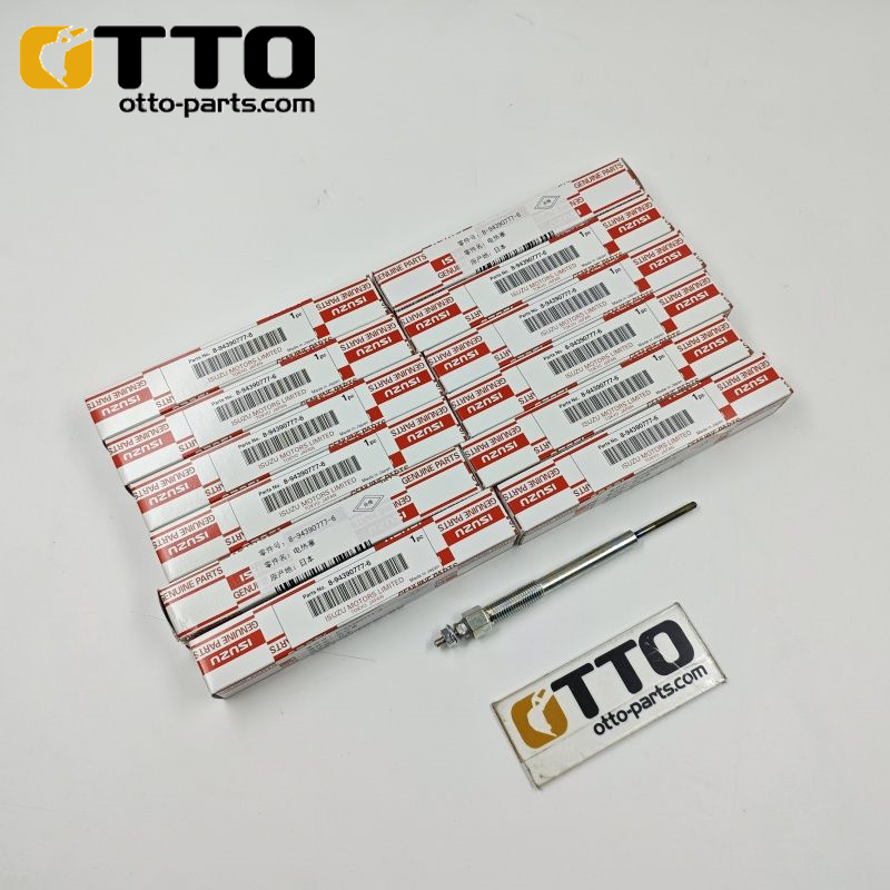 Запчасти для экскаватора ZX240-3 8-94390777-6 8943907776 Свеча накаливания для двигателя 4HK1 6HK1 6UZ1 Подходит для Hitachi​
