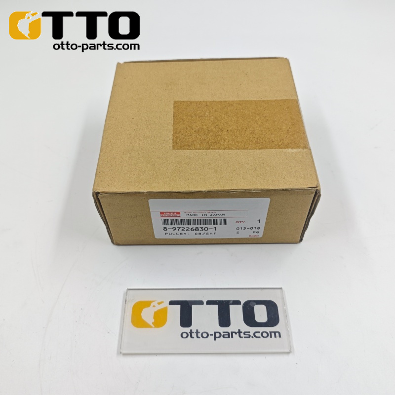 OTTO Шкив коленчатого вала 8-97226830-0 / 8972268300 / 897226-8300 для двигателя Isuzu 3LB1. Запасная часть для экскаватора.