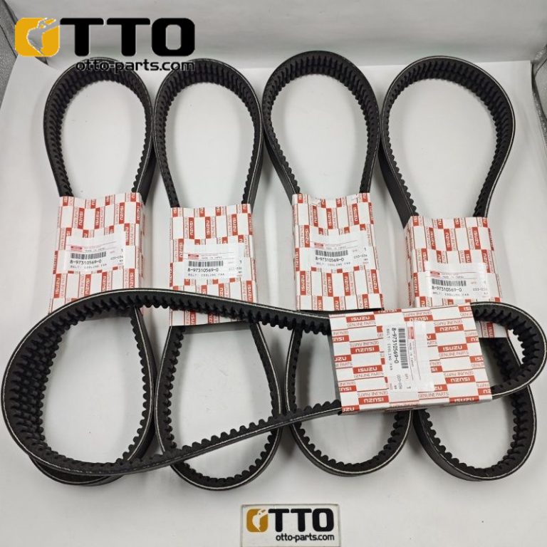 OTTO Экскаватор ZX200 ZX210 ZX210-3 ZX225US 6BG1 8-97310569-0 897310-5690 8973105690 Ремень вентилятора для Isuzu - Otto Excavator Parts