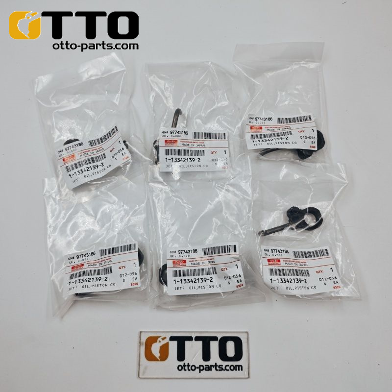 Экскаватор otto zx450 6wg1 1-13342139-0 1133421390 1-13342139-2 1133421392 сопло охлаждения масляного поршня