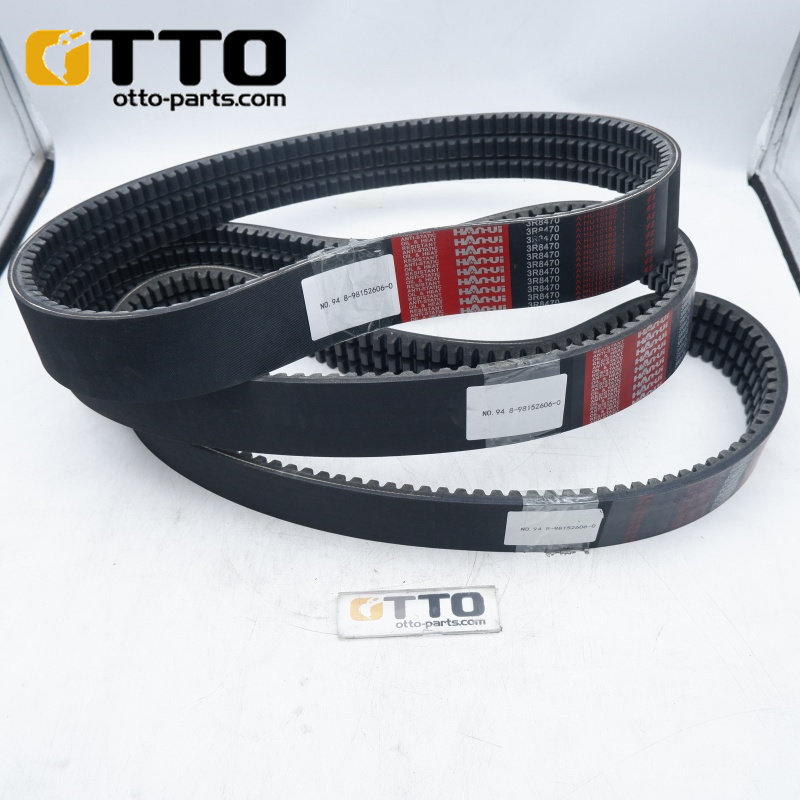 OTTO ZX200 ZAX200 ZX200-5G экскаватор клиновой ремень 6BG1 вентиляторный ремень 8-98152906-0 8981529060 898152-9060 для Isuzu