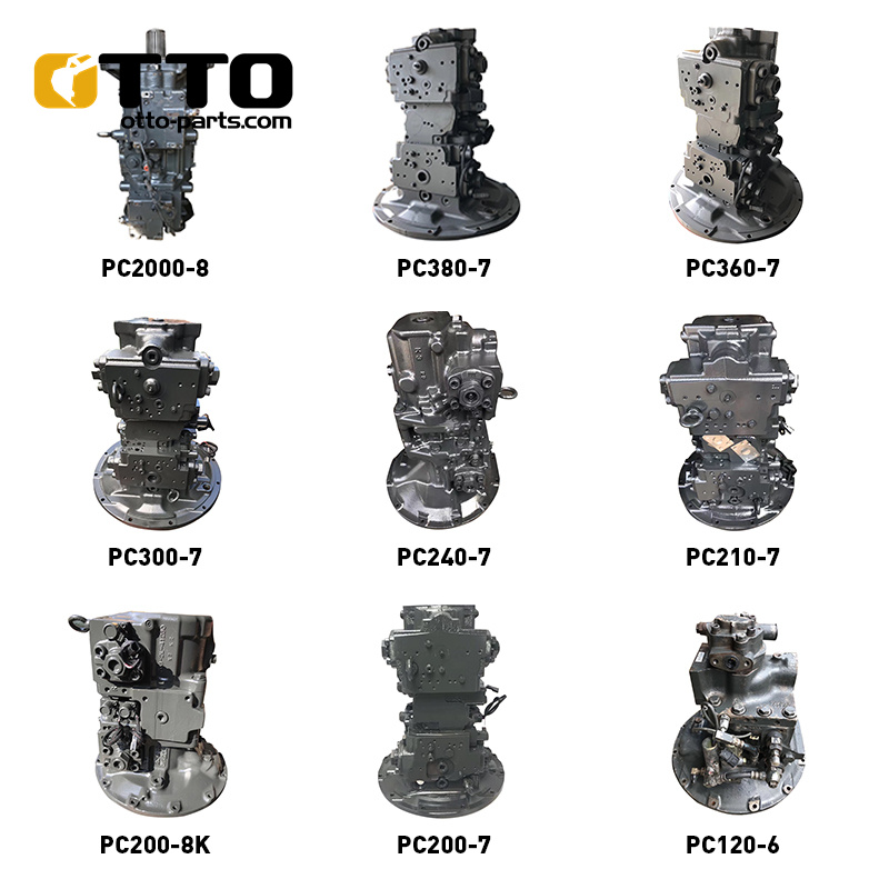 OTTO 708-2L-00460 708-2L-00412 708-2L-00411 PC200-6-A PC200-6H-A komatsu pc200 гидравлический насос