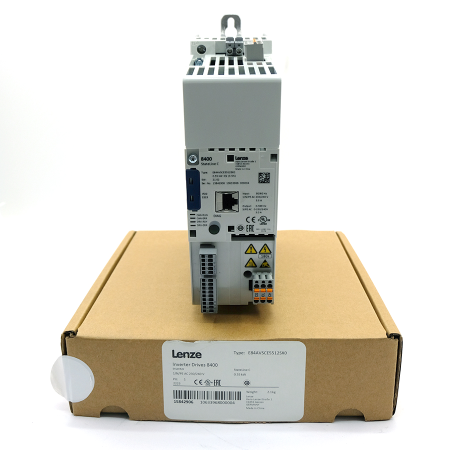 Original lenze E84AVSCE5512SX0 inverter