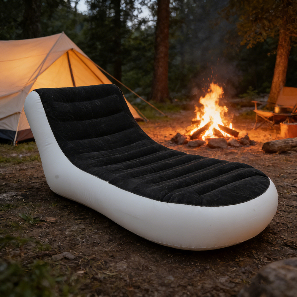 Надувное кресло-шезлонг