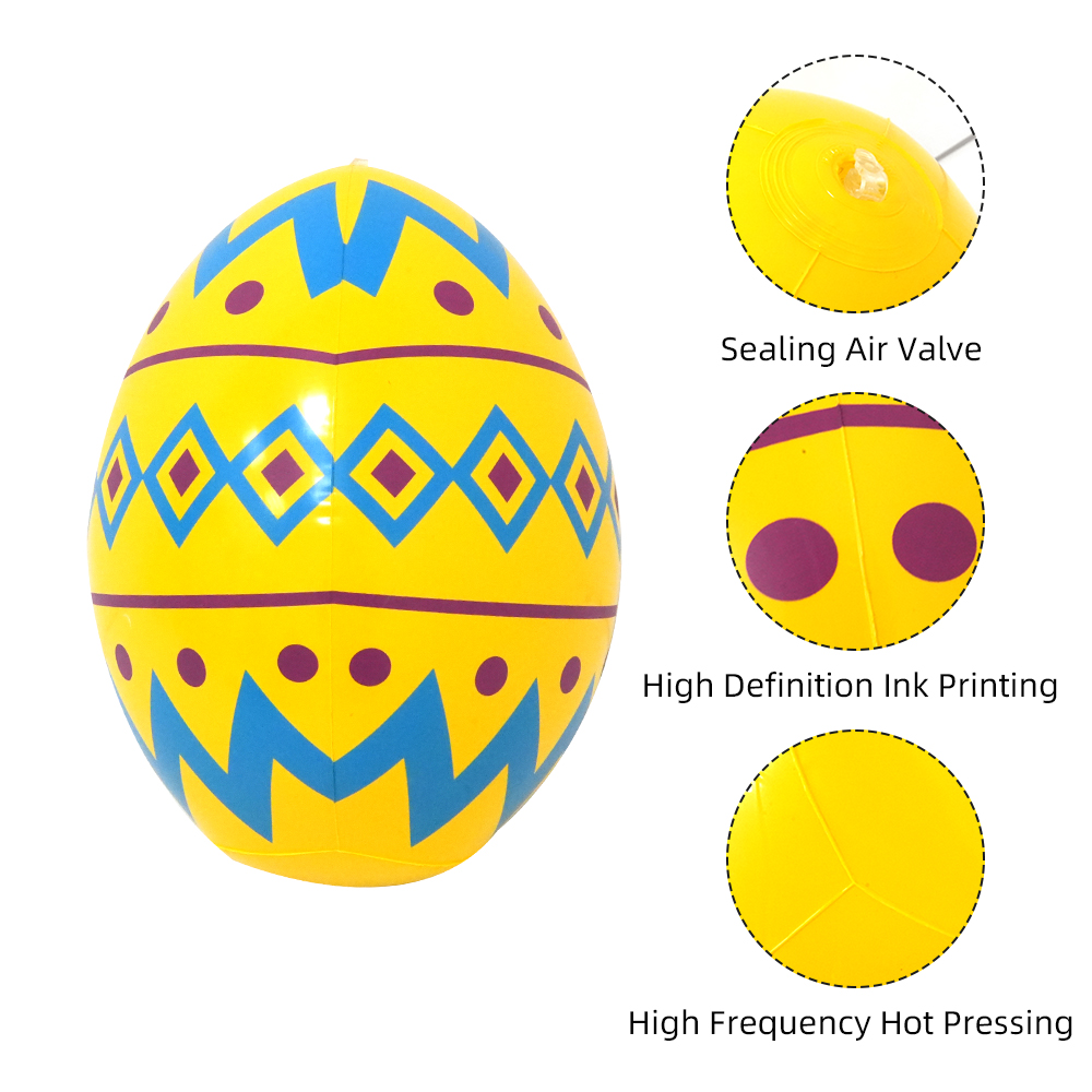 Пасхальные украшенные яйца