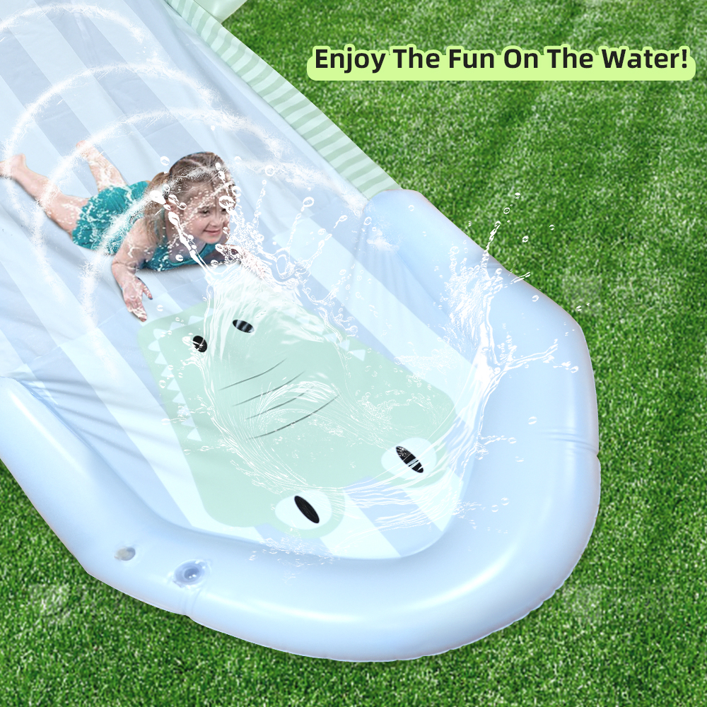 Водная горка “Крокодил”