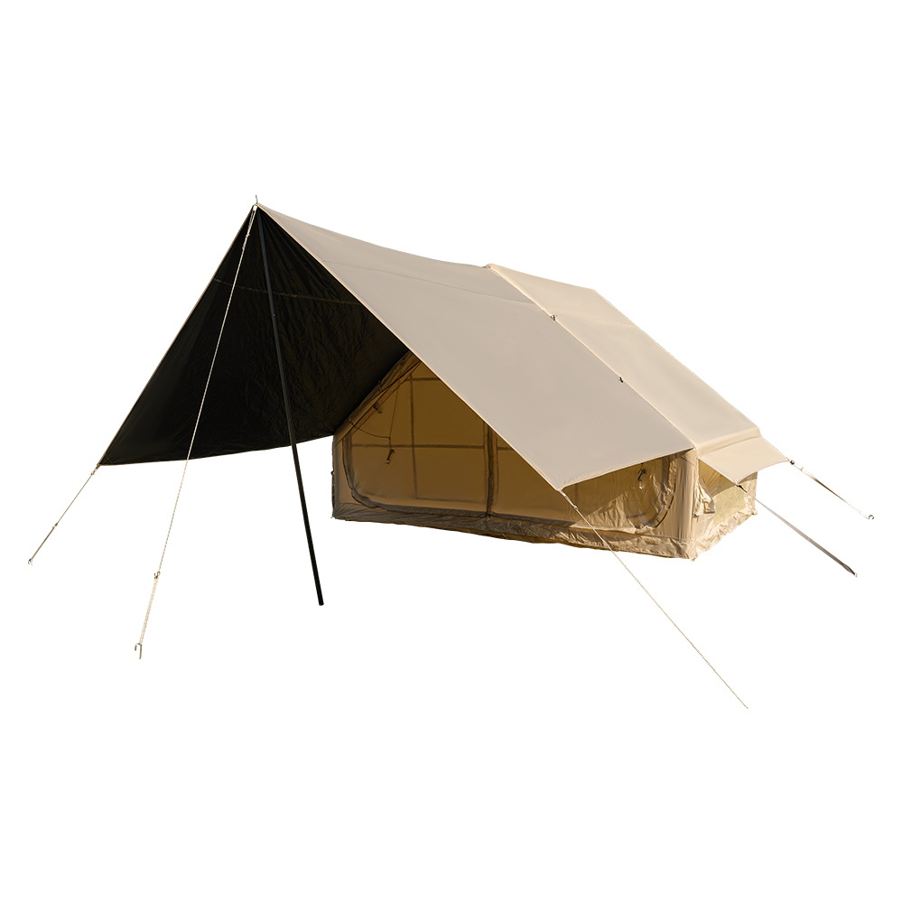 Надувная палатка с тентом