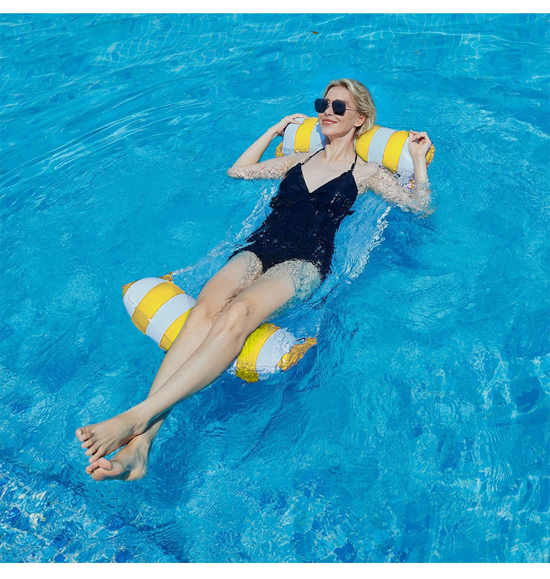 Надувной плавательный матрас