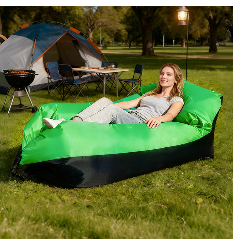 Надувной диван «Ленивец» с подушкой