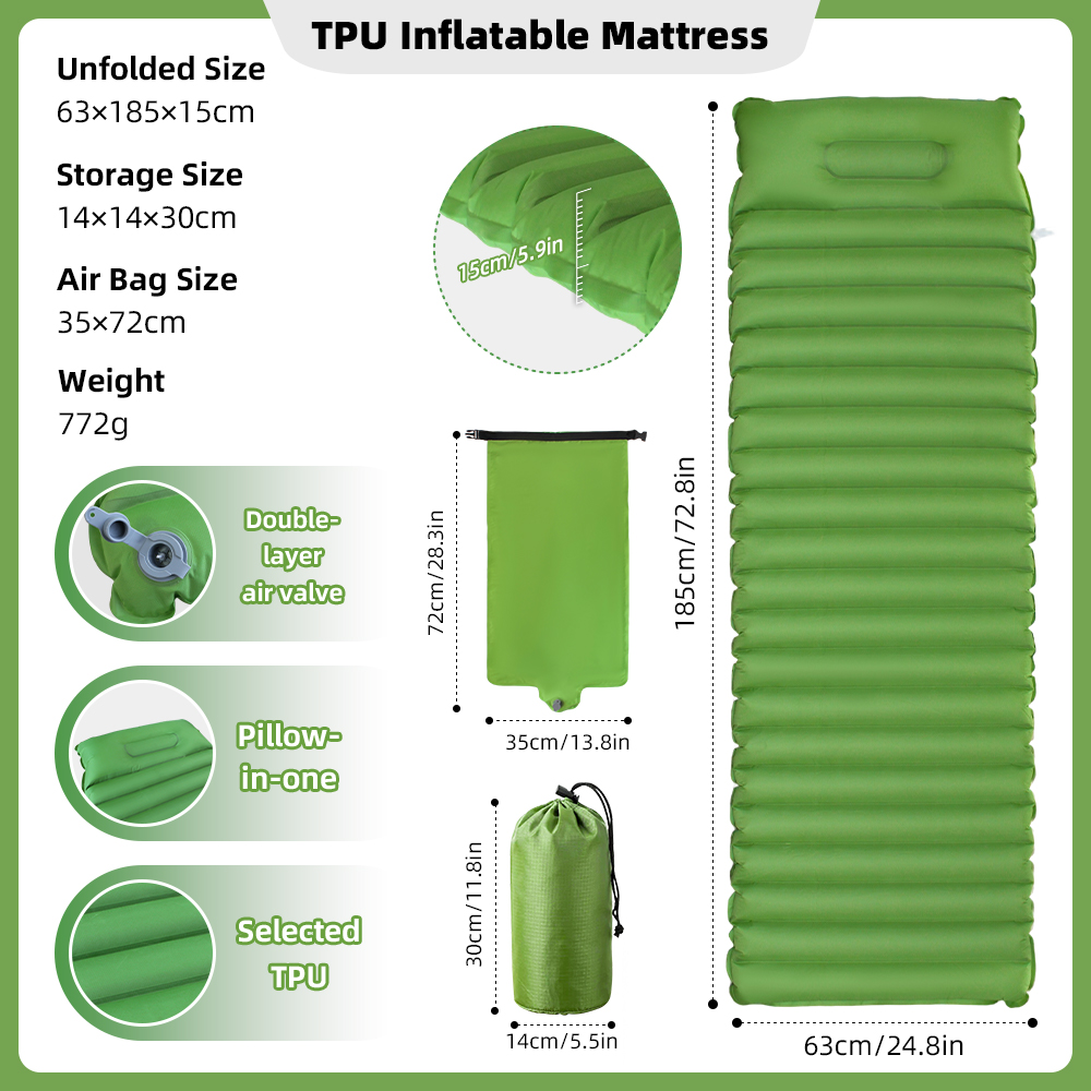 Надувной матрас из ТПУ