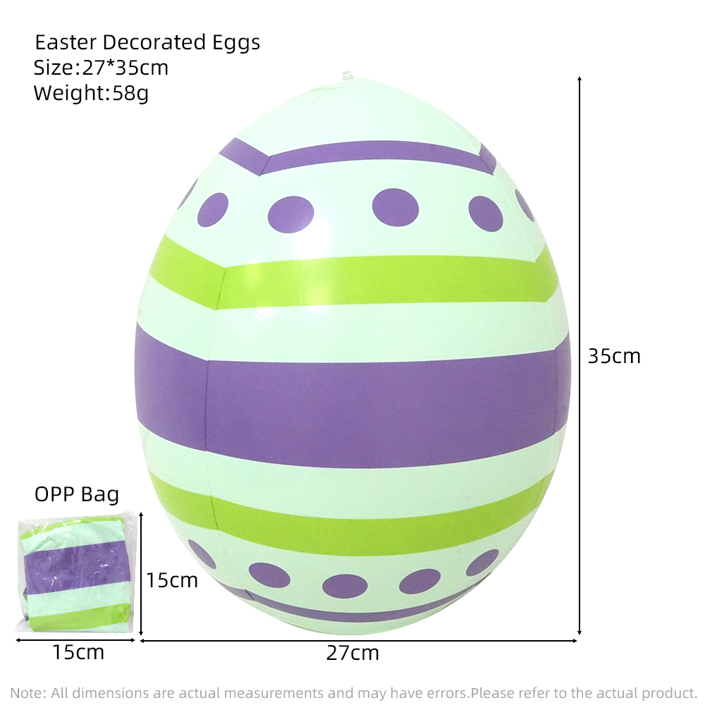 Пасхальные украшенные яйца