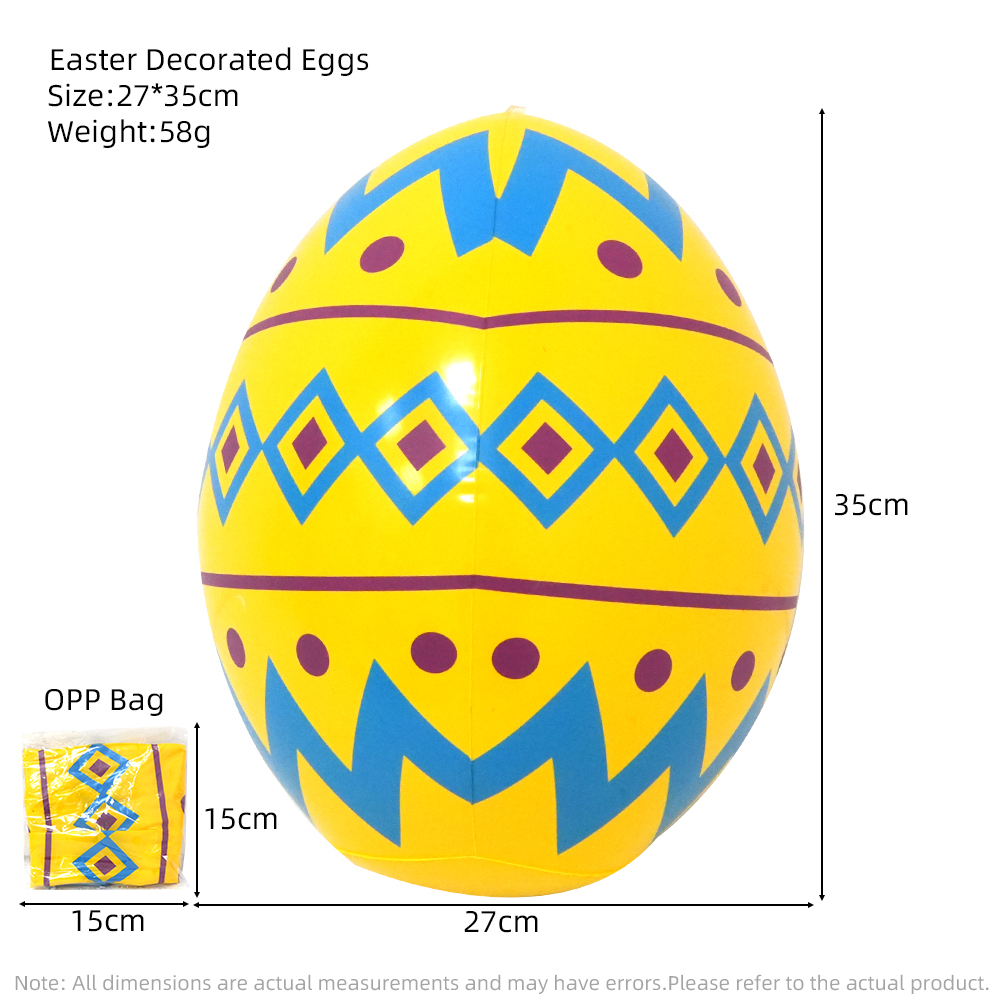 Пасхальные украшенные яйца