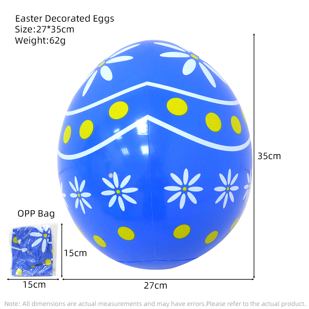 Пасхальные украшенные яйца
