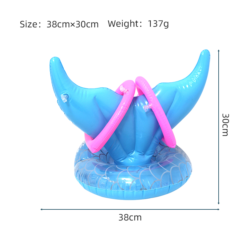 Кольцевой бросок с хвостом русалки