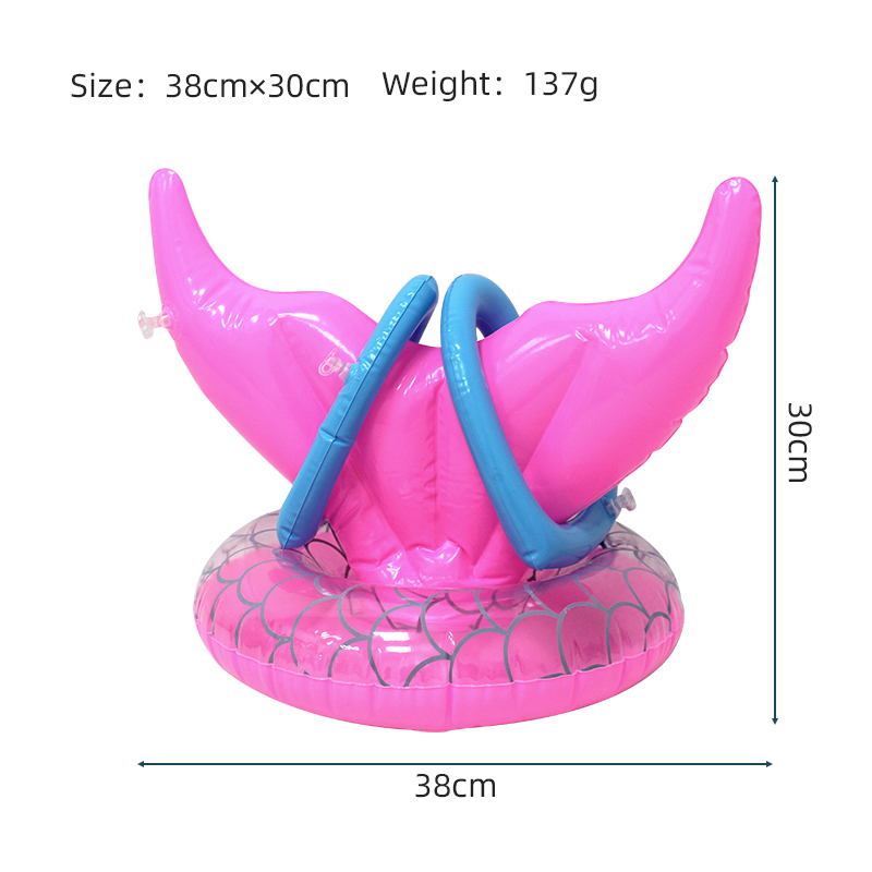 Кольцевой бросок с хвостом русалки