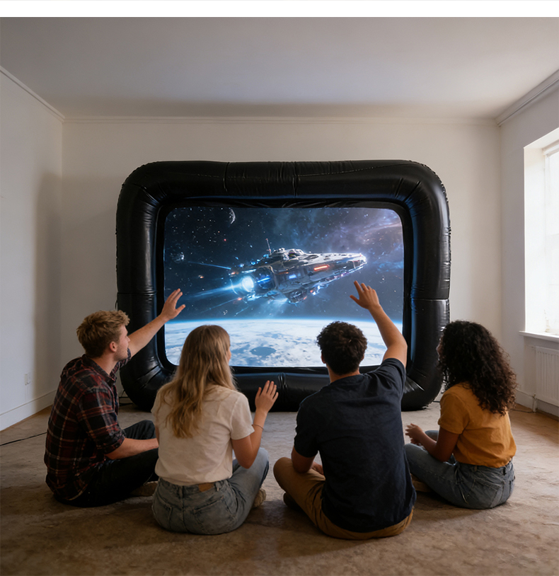 Надувной проекционный экран