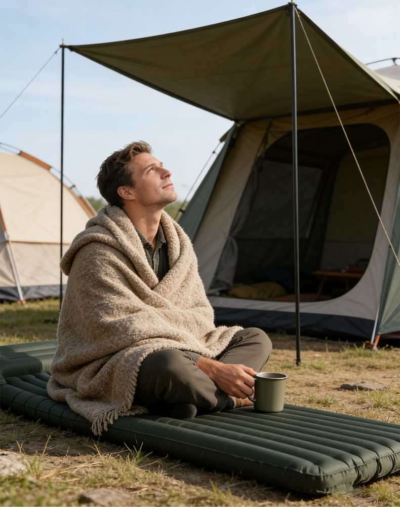 Нейлоновый TPU надувной коврик