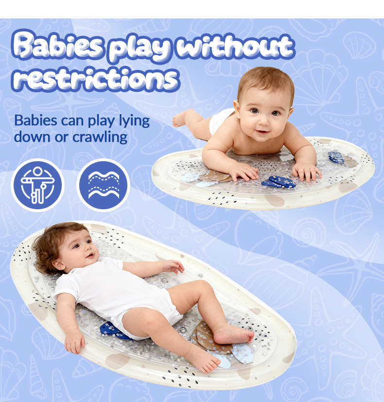 Светящийся водный коврик для хлопков (Light-up Patting Water Mat)