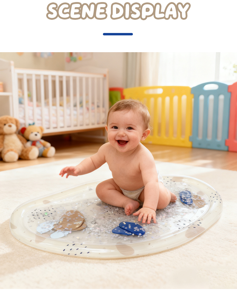 Светящийся водный коврик для хлопков (Light-up Patting Water Mat)