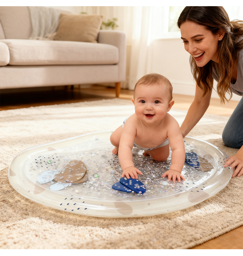 Светящийся водный коврик для хлопков (Light-up Patting Water Mat)