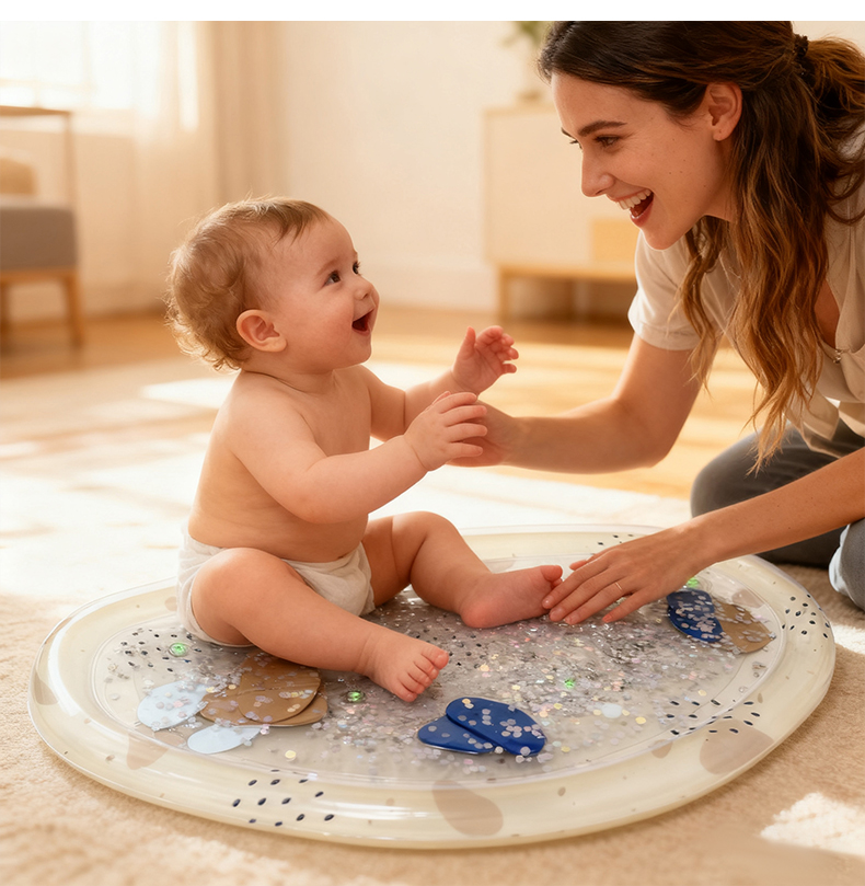 Светящийся водный коврик для хлопков (Light-up Patting Water Mat)