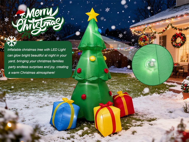 Подарочная надувная модель “Новогодняя ёлка”