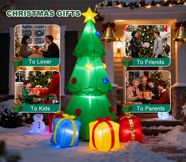 Подарочная надувная модель “Новогодняя ёлка”