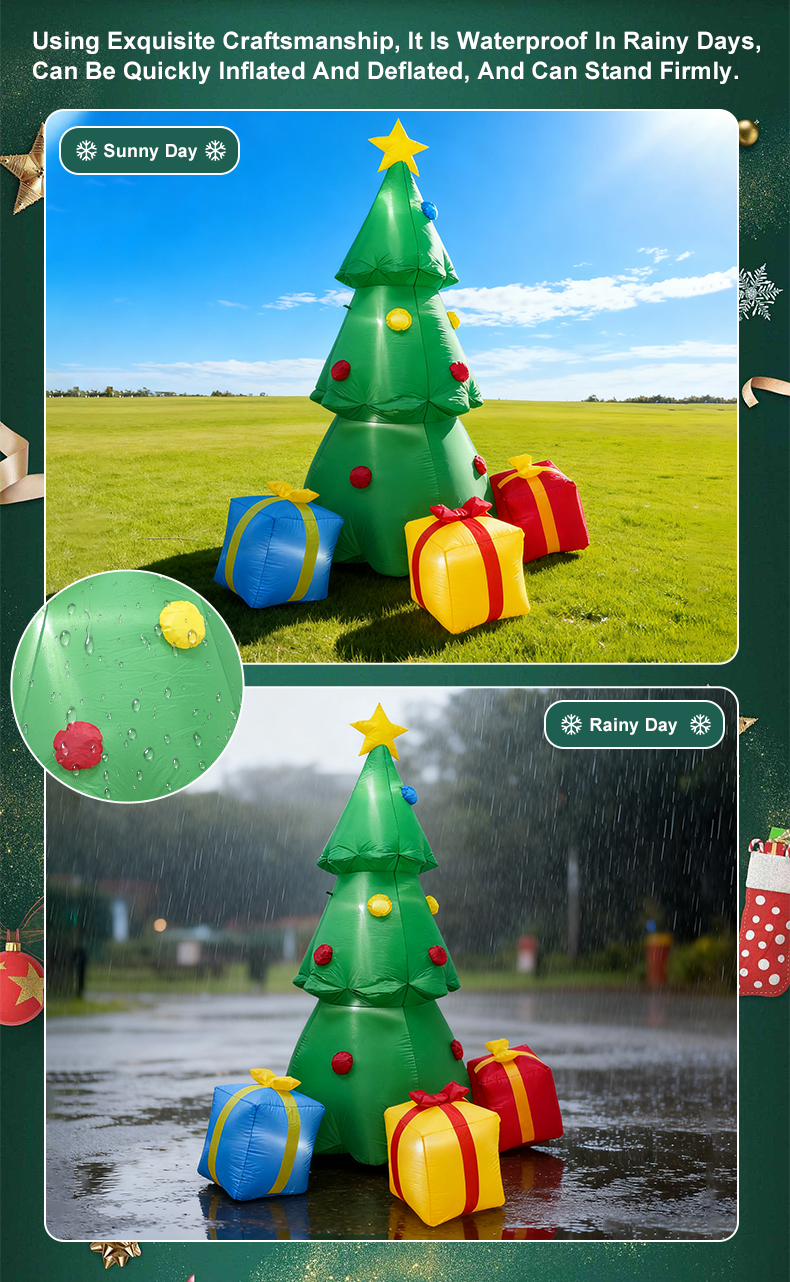 Подарочная надувная модель “Новогодняя ёлка”