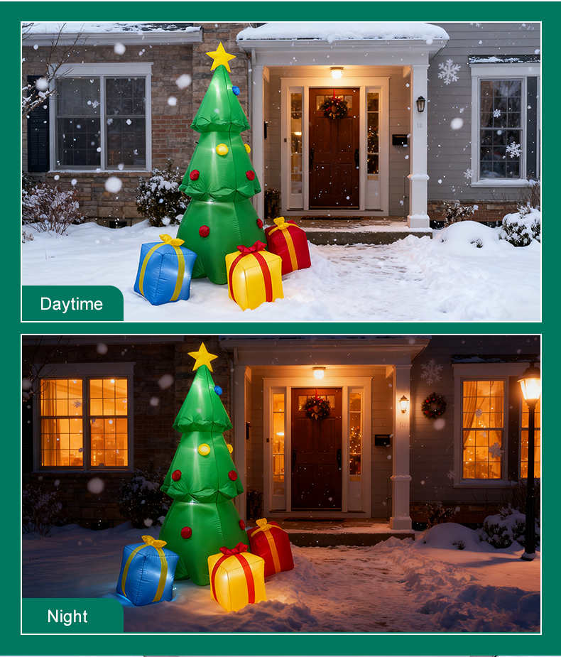 Подарочная надувная модель “Новогодняя ёлка”