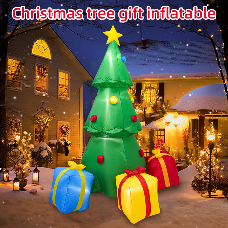 Подарочная надувная модель “Новогодняя ёлка”