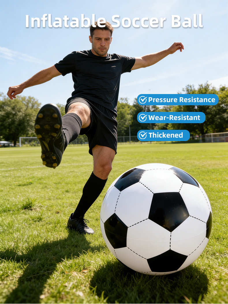 Надувной футбольный мяч