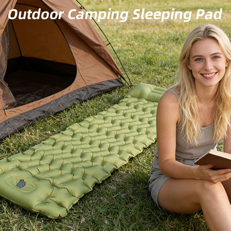 Надувной коврик для отдыха на природе