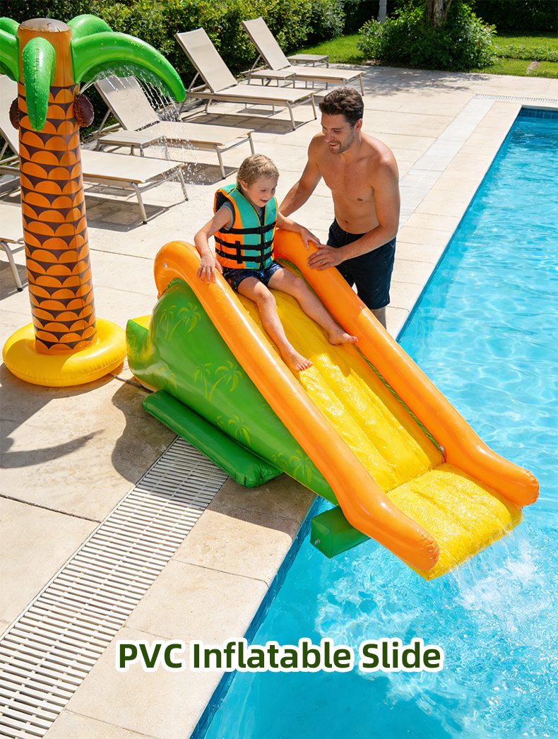 Надувная горка из ПВХ