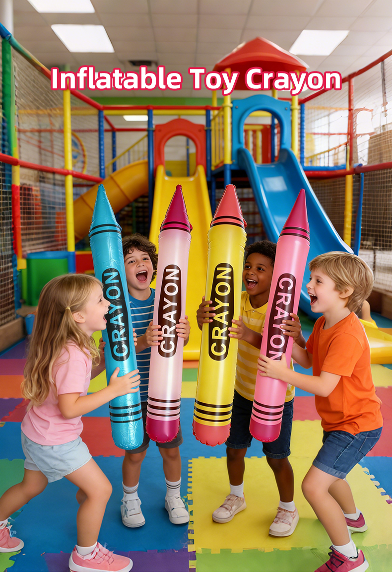 Надувная восковая пастель (Inflatable Crayon)