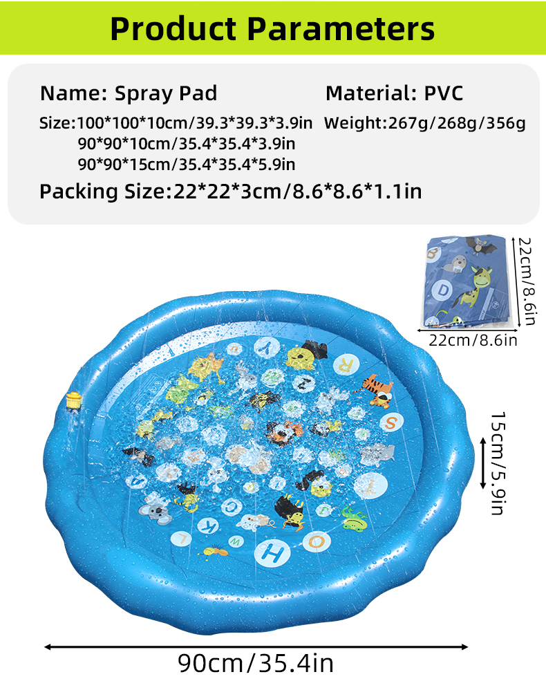 Распылительный коврик / Фонтанный коврик (Spray Pad)