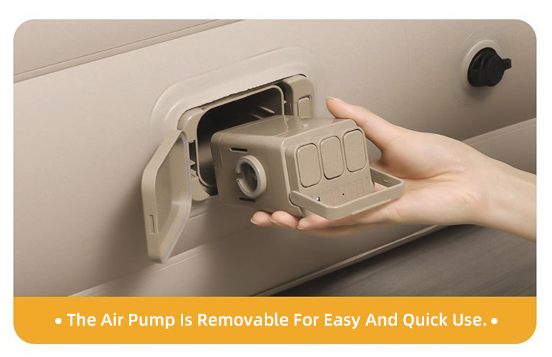 Надувной матрас для отдыха на природе