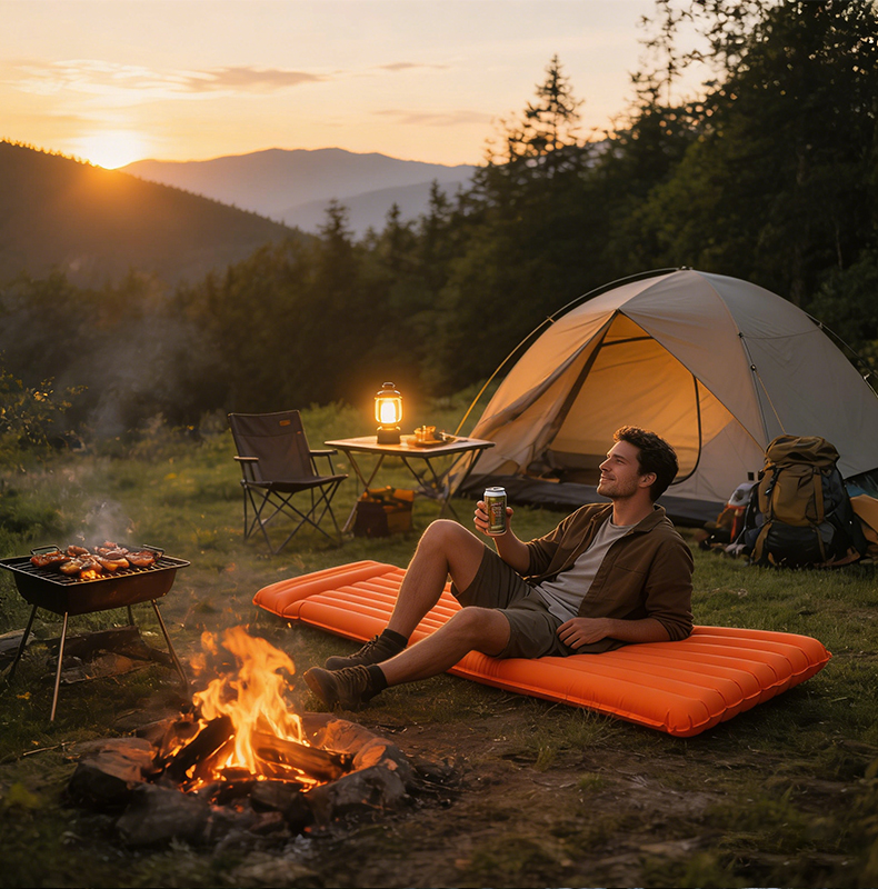 Надувной матрас для отдыха на открытом воздухе (Outdoor Inflatable Mat)