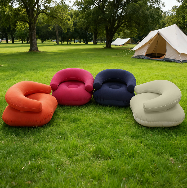 U-образное уличное надувное кресло-диван