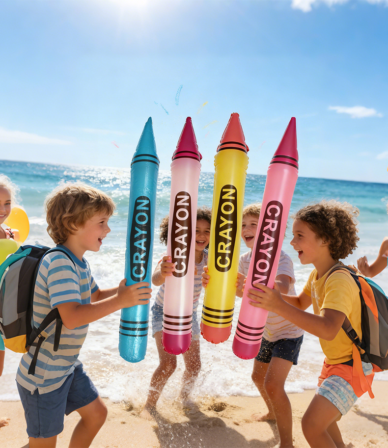 Надувная восковая пастель (Inflatable Crayon)