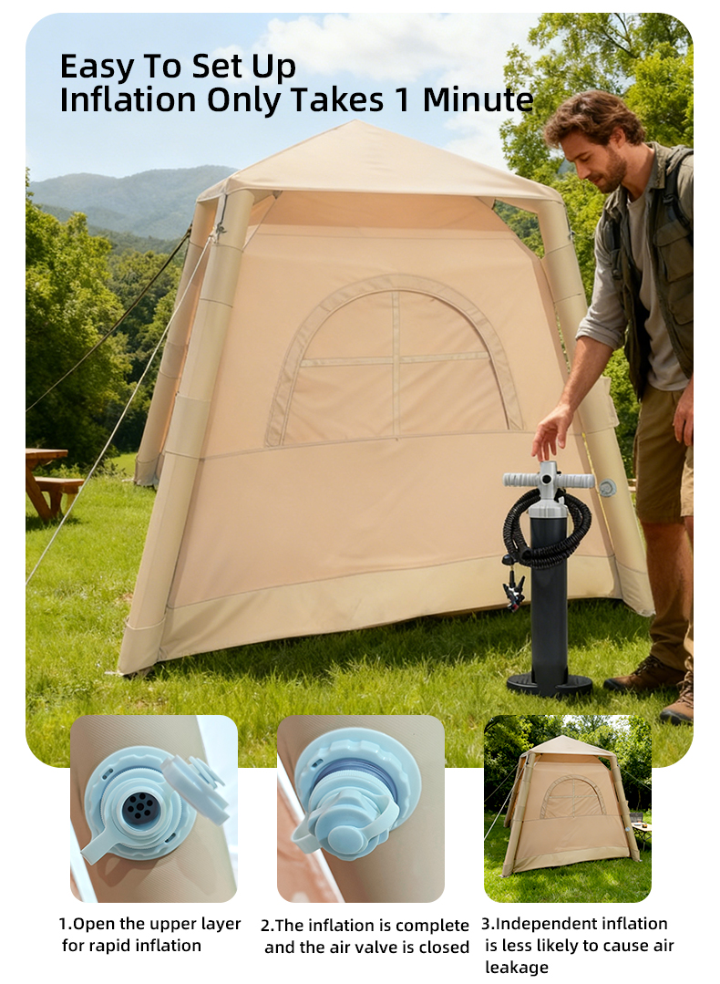 2-4-местная надувная палатка