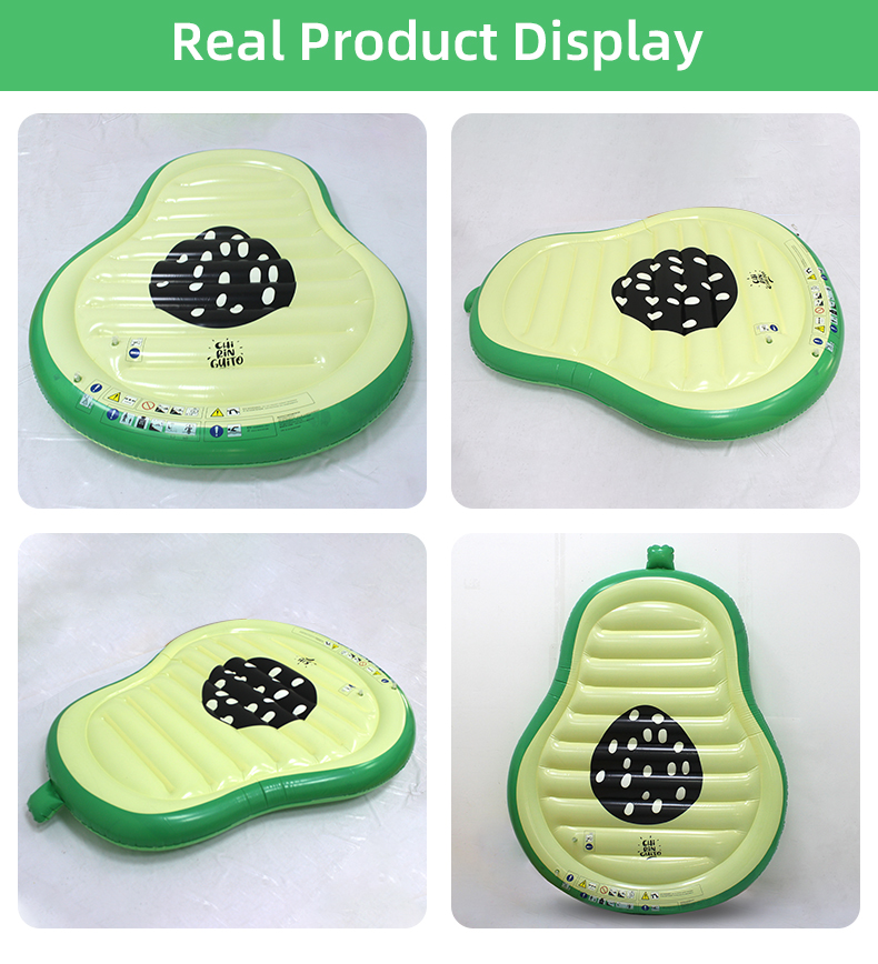 Надувной матрас-поплавок “Авокадо” (Inflatable Avocado Floating Raft)