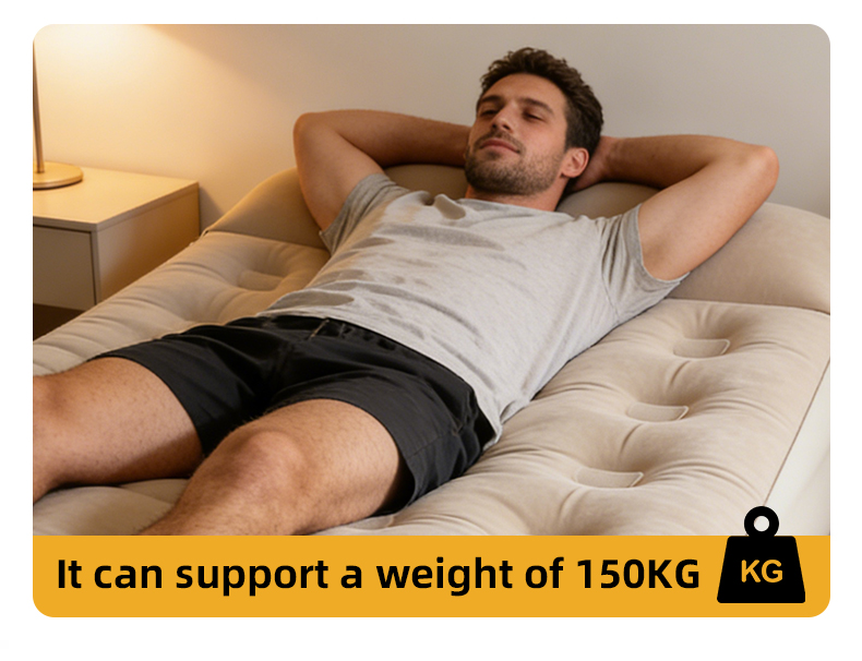 Надувной матрас для отдыха на природе